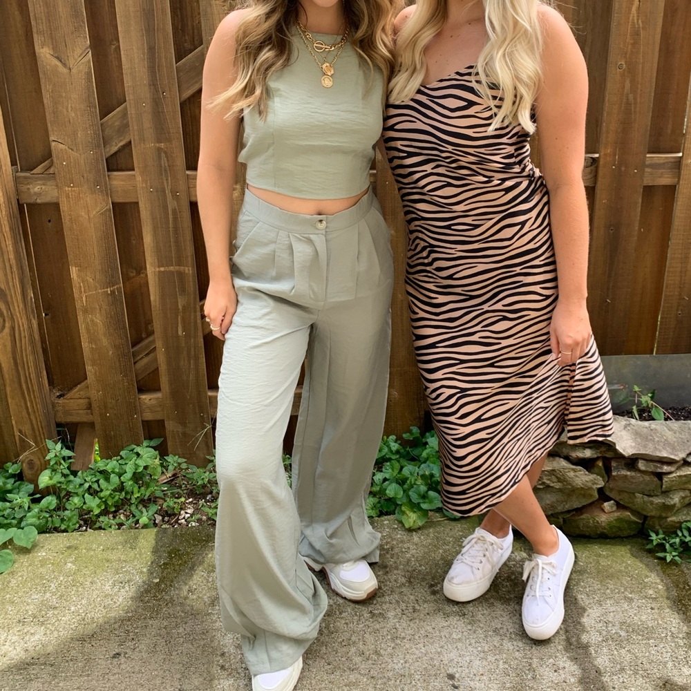Nasty Gal Criss Cross Set